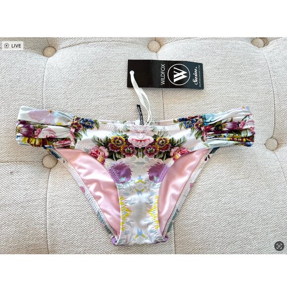 WILDFOX SWIM Rare Floral Bikini Set from Resort 2013 - Picture 12 of 14